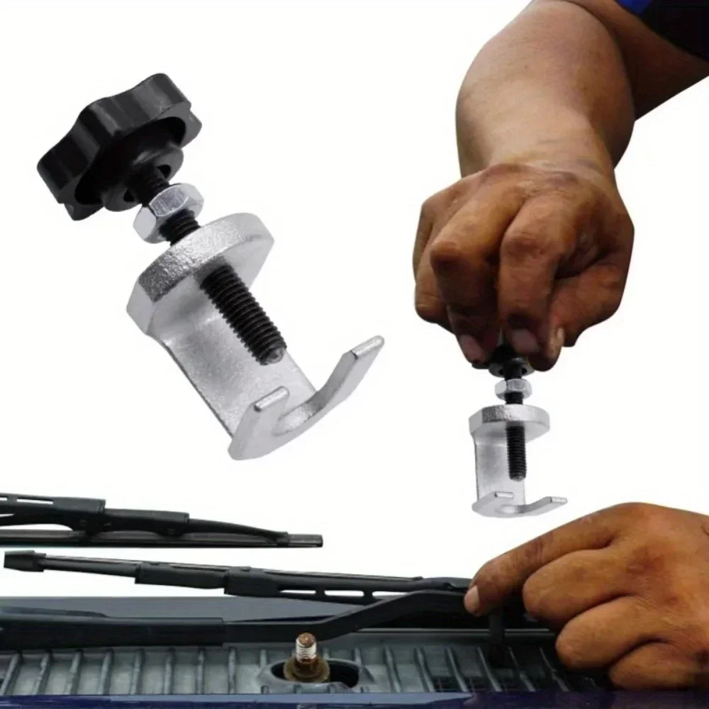 Wiper Arm Remover Tool - Ball Joint Design for Sedan/SUV/Truck, Adjustable Puller Terminal Removal, Anti-Slip