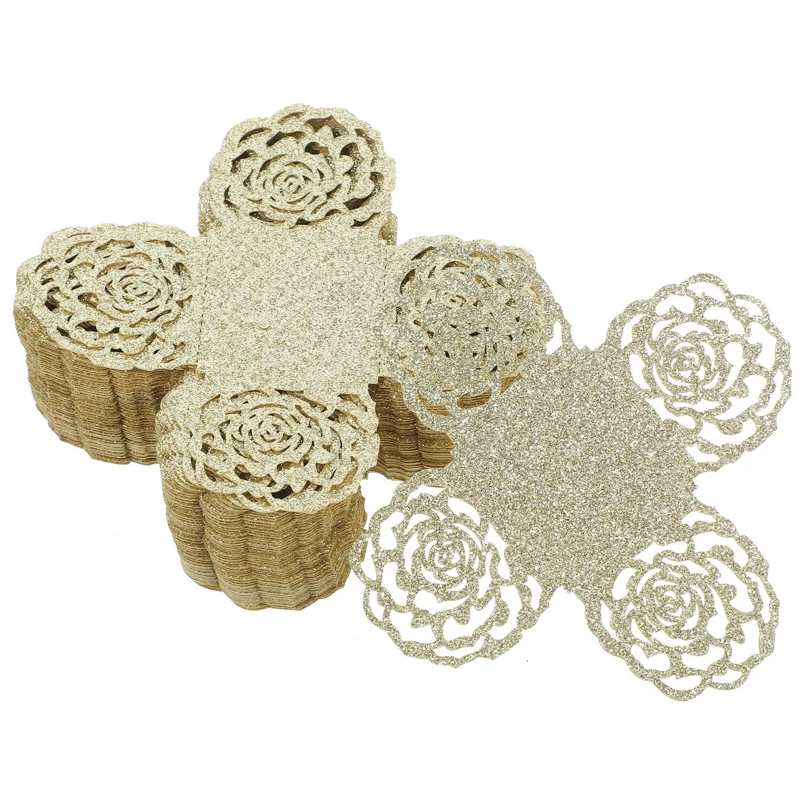 

50 Pcs Chocolate Tray Paper Cups Candy Princess Birthday Party Supplies Packaging Table Centerpieces for