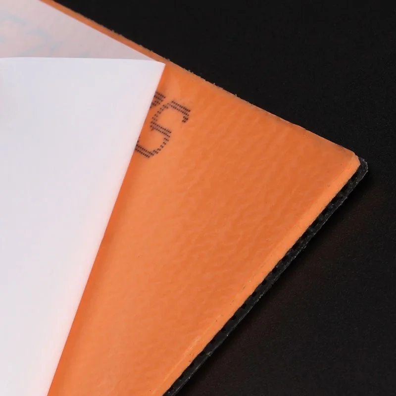DHS Hurricane 3 NEO Provincial Orange Sponge Hurricane 3 NEO Provincial Blauer Schwamm Tischtennisgummi DHS Ping-Pong-Schwamm – Detail 13