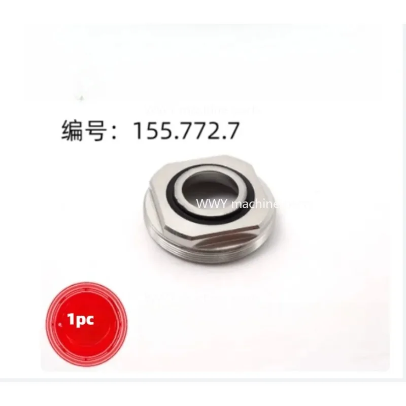 Stainless Steel Flush Water Nozzle 155.772 590155772, WEDM Wire Cut Equipment Water Spray Fitting
