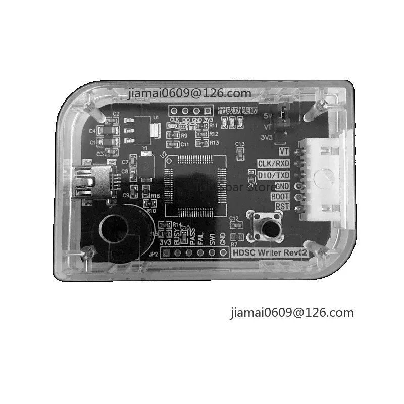 MCU Offline Programmer with Shell Support ISP Online Offline Burning Downloader Microcontroller Firmware Programming Tool