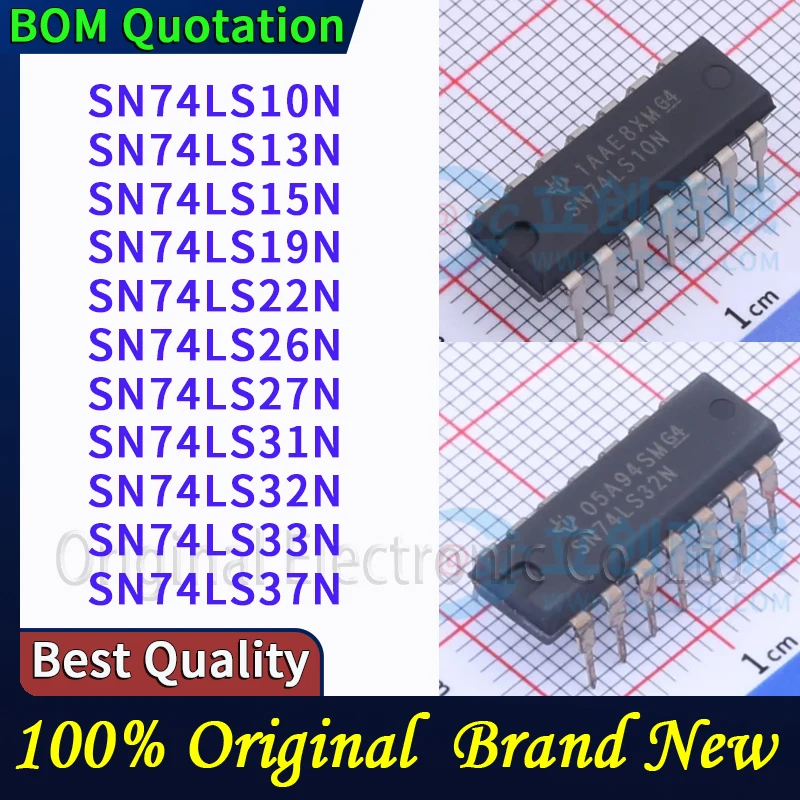 

5pcs/lot SN74LS10N SN74LS13N SN74LS15N SN74LS19N SN74LS22N SN74LS26N SN74LS27N SN74LS31N SN74LS32N SN74LS33N SN74LS37N