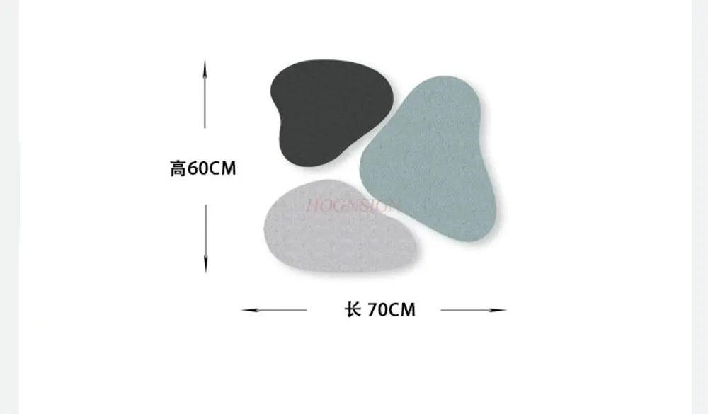 1pcs Bedroom background wall renovation decoration 3D felt board photo wall message board no drilling required