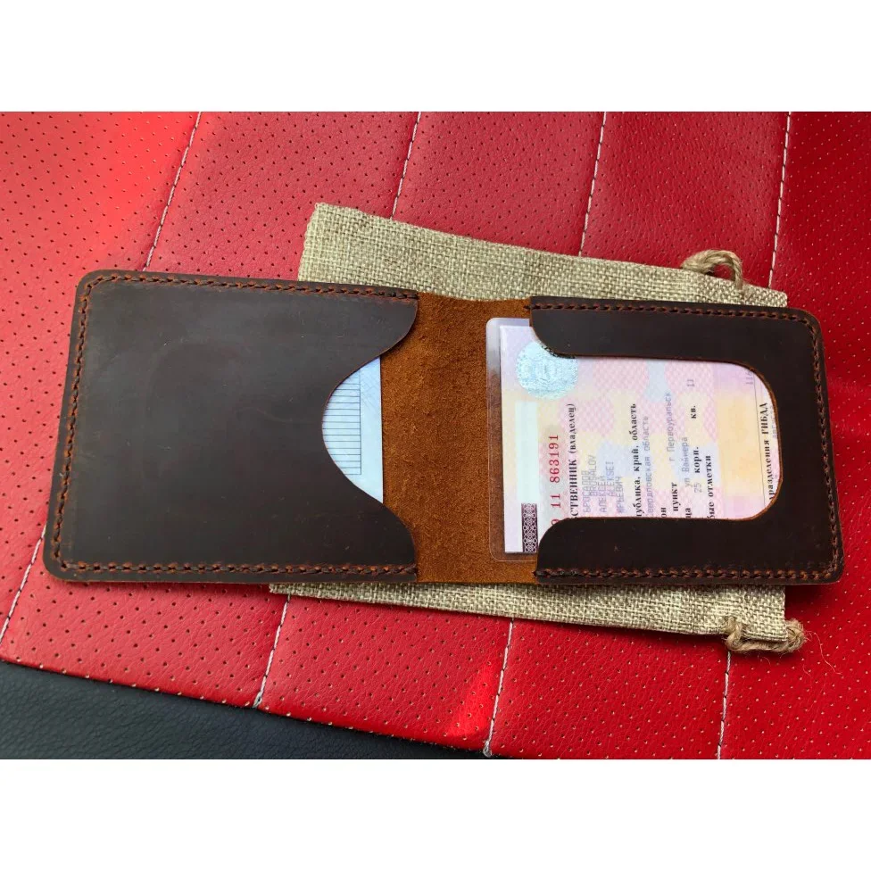 Handwork Genuine Leather Russia Cover for driver's license  Car Auto Documents Drivers License Wallet Driving License Cover