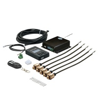 LD4S+ Air Suspension Control Management System With Pressure Sensor Support Bluetooth-compatible Remote And Wire Control Car