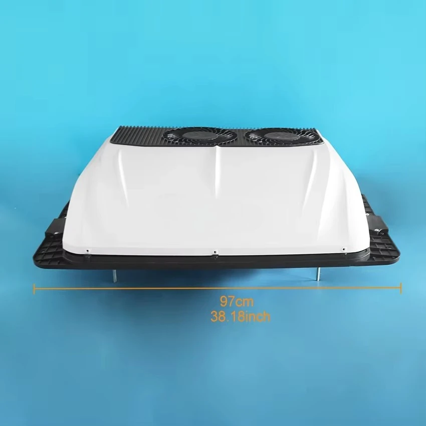 وحدة مكيف الهواء الكهربائية على السطح التيار المتردد 24 فولت تكييف الهواء 12 فولت لشاحنة التخييم RV