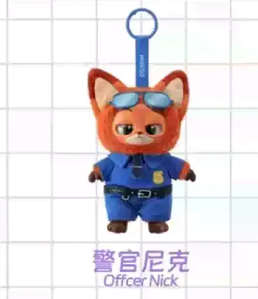 Original Zootopia Blind Box Cute Nick Judy Action Figure Plush