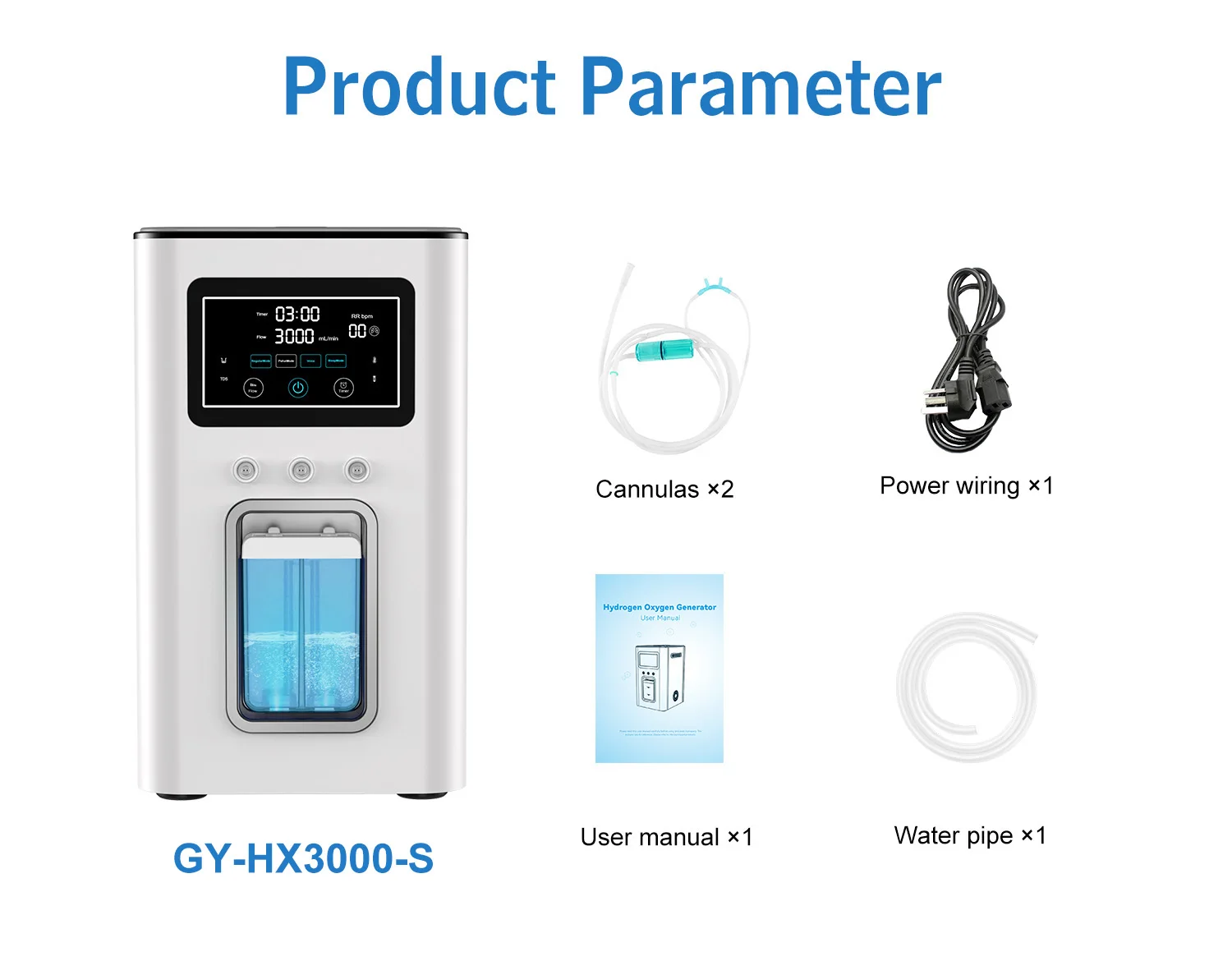 SUYZEKO Wasserstoff-Inhalationsgerät 1800ml H2 O2 Generator PEM Hochreines Wasserstoffwasser-Gerät für Wellness zu Hause – Detail 14
