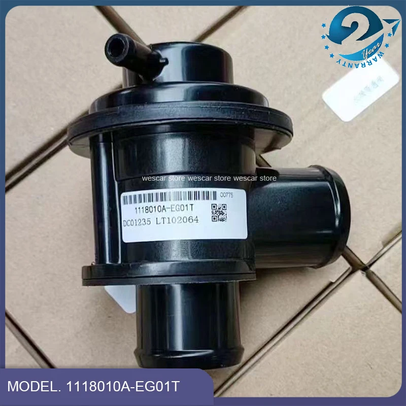 Original lntake Bypass Valve Turbocharger 1118010-EG01T for Great wall Haval H6 C50 V80 Pressure Relief Valve Exhaust Valve