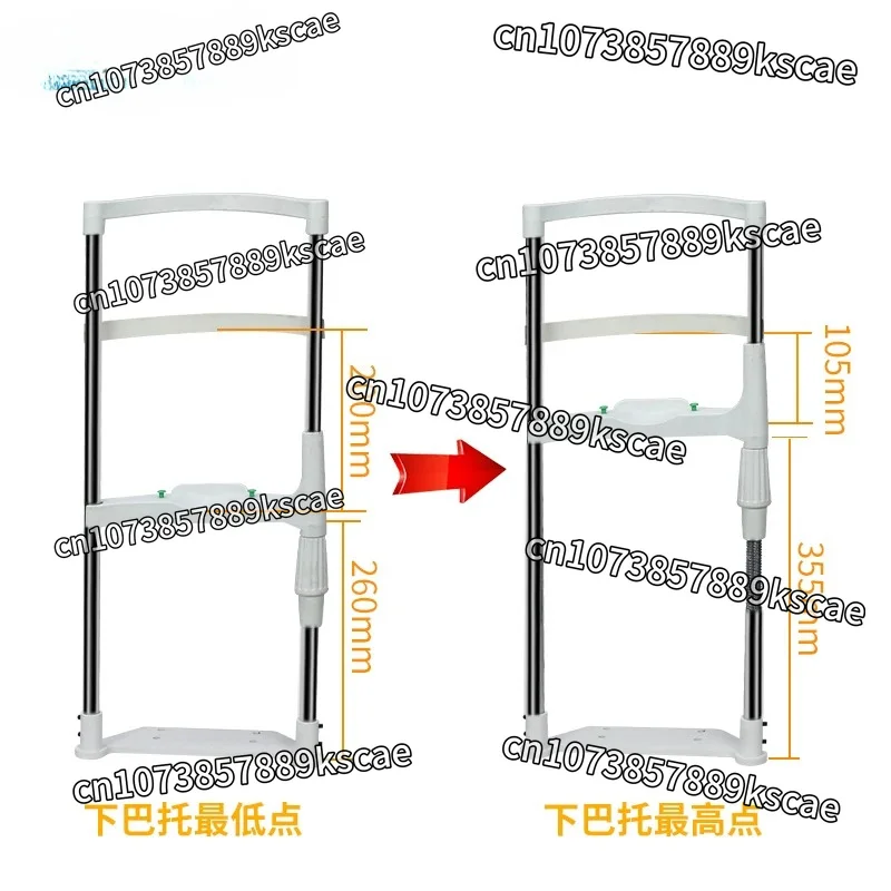 Forehead Support Training Device Lifting Table Vision Chin Forehead Support Combination Accessories Bracket
