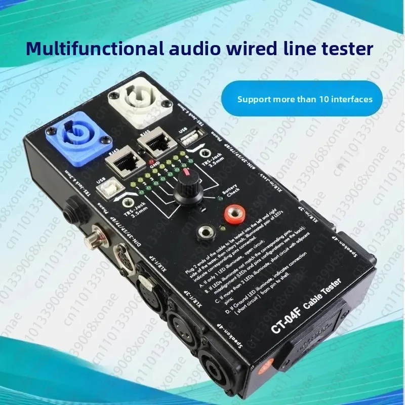 CT-88 Afzonderlijke multifunctionele lijnmeter, HDM-lijnmeter Automatische audio- en videodetectie
