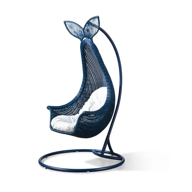 Hot Sell Outdoor PE Rattan Leisure Wicker Patio Garden Hanging Swing Chairs
