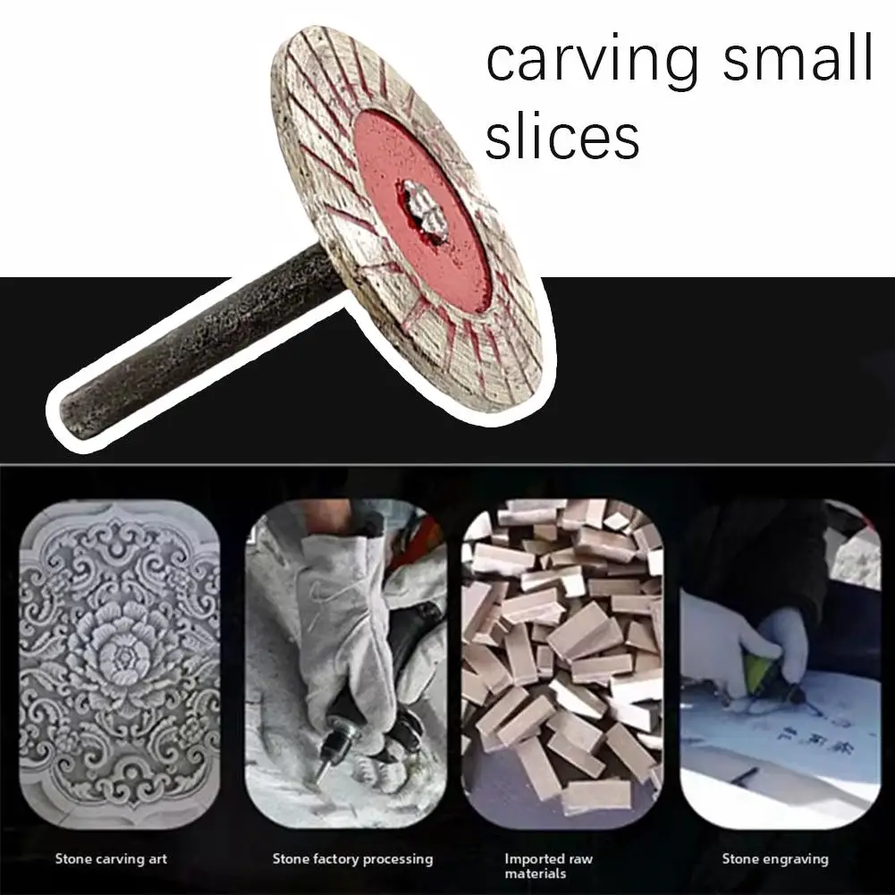 

Stone Carving Small Slice 4 Cm Cutting Slice Stone Electric Carving Dry Lettering Saw Mill Corrugated Carving Cutting Q7B1