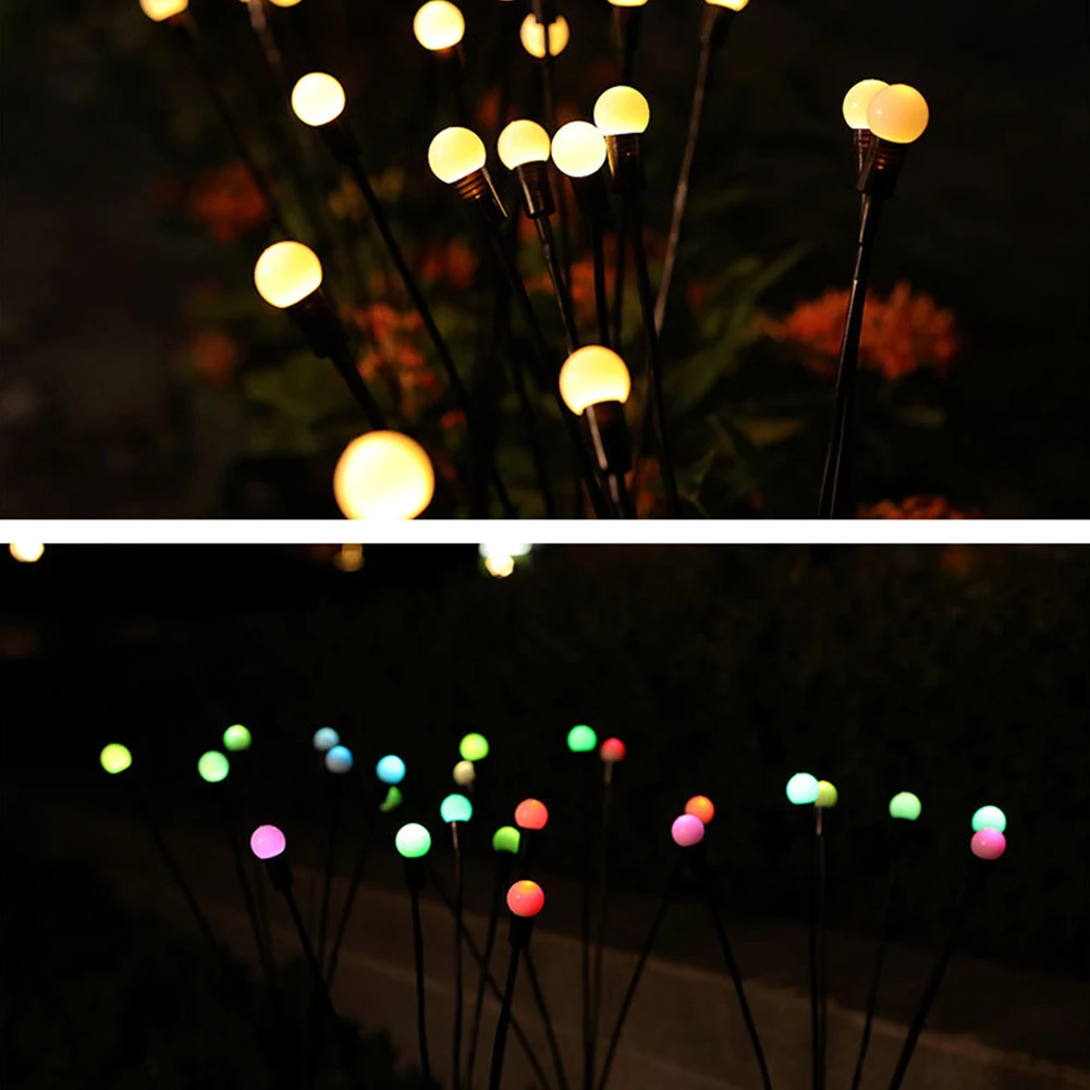 Nuove luci di ondeggiamento ad energia solare 6 luci a Led luci Decorative per percorsi paesaggistici per luci Decorative per esterni da giardino