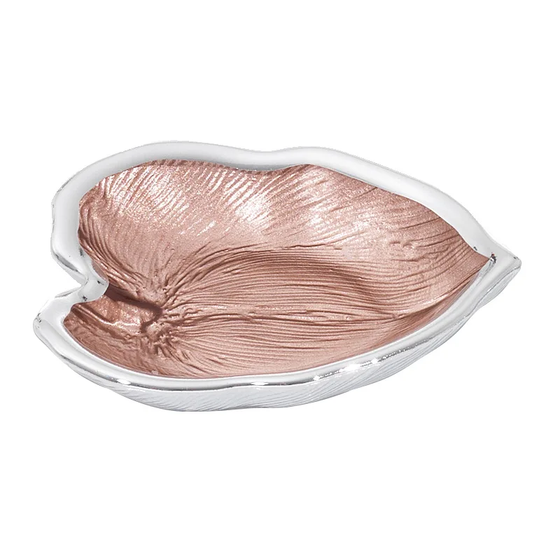 Decorative small saucers, luxury living room for home use, tea European-style dried fruit saucers