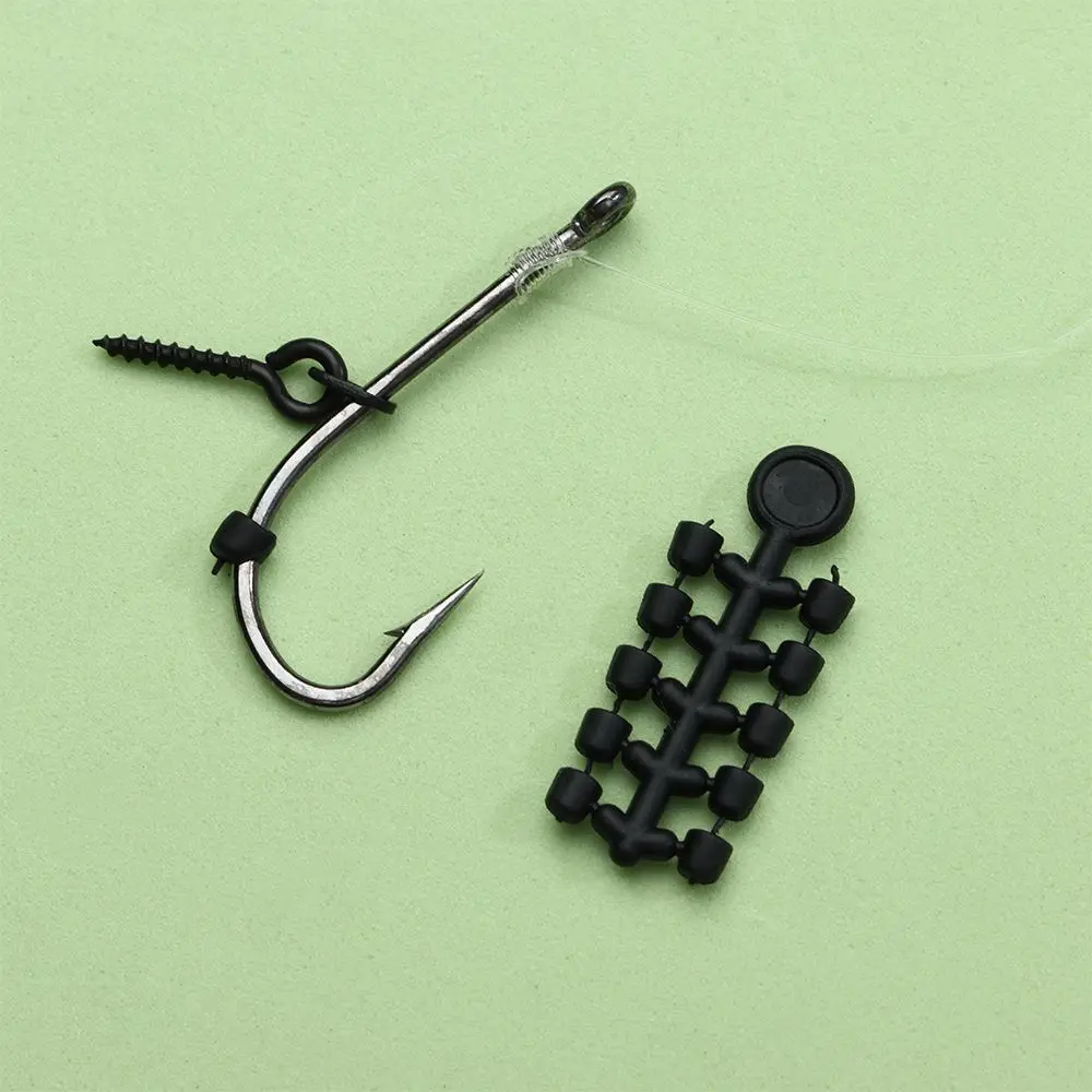 Boilie de pesca de plástico duradero, tornillo Chod, Terminal de parada de cebo, soporte de Pellet Pop Up, herramienta de carpa, accesorios de pesca