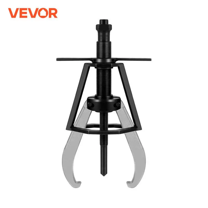 VEVOR 2-Jaw Manual Mechanical Gear Puller 12-Ton Pulling Capacity Bearing Removal Pulley Tool Fit for Cars In Garage Repair Shop