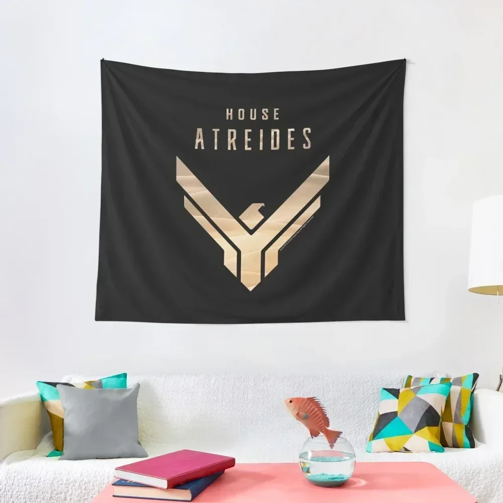 

House Atreides, Atreides Logo Tapestry Bedroom Organization And Decoration Hanging Wall Tapestry