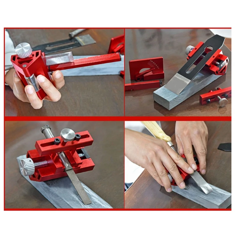 Fixed Angle Sharpener Bracket Set Aluminium Alloy Household Tools Suitable For Cutting Edges Of Woodworking Chisels