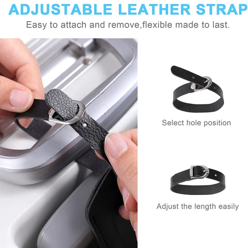 أحدث بو الأمتعة علامة ضوء لينة إكسسوارات السفر السفر اللون طائرة الأمتعة علامة الصعود تمرير حقيبة العلامة بولي Leather الجلود