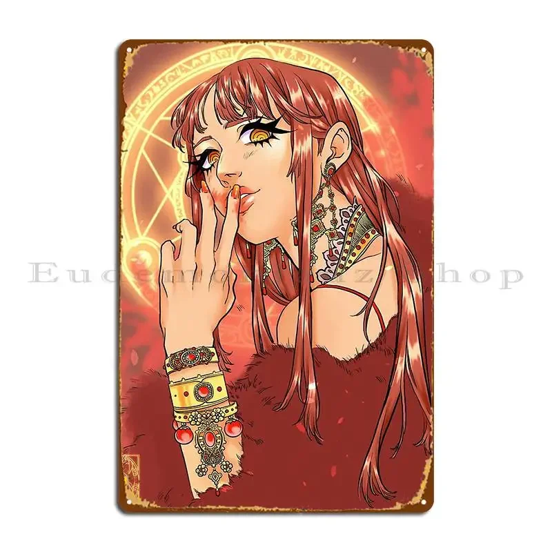 Makima Metal Sign Design Party Funny Plaques Cave Tin Sign Poster