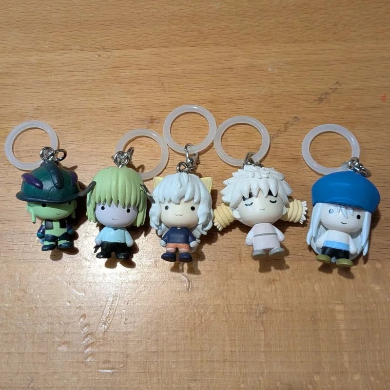 Llavero Gashapon de Bandai, Hunter X Hunter, Chimera Ant Arc, Mini Figura de Personaje, Colgante para Bolso, Adorno para Paraguas, Meruem, Komugi, Kite
