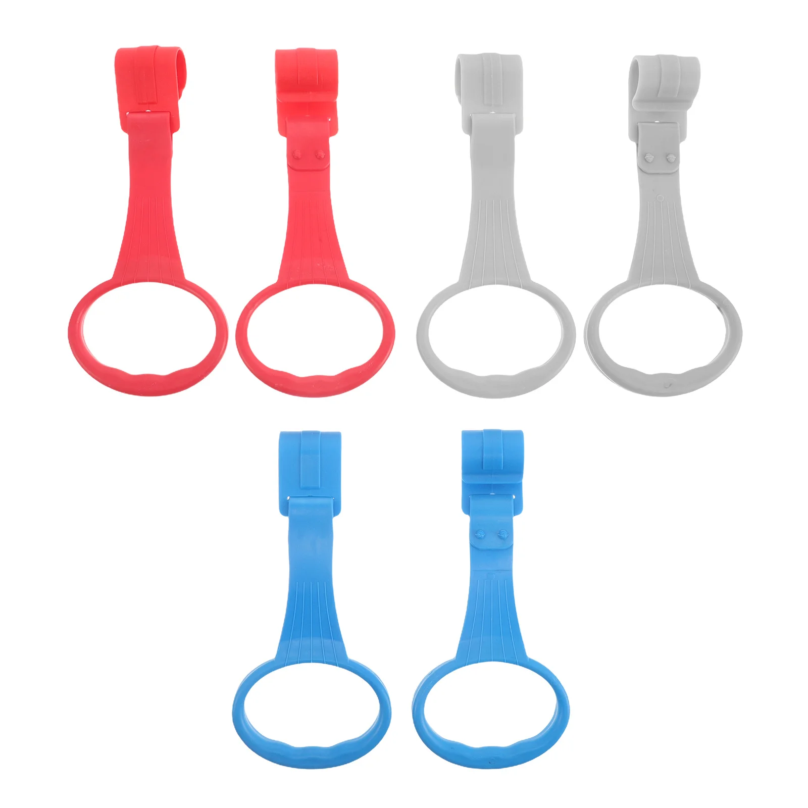 

6Pcs Baby Safety Pull Rings Secure Grip for Baby Walking Assistance Nursery Standing Training and Exercise Rings