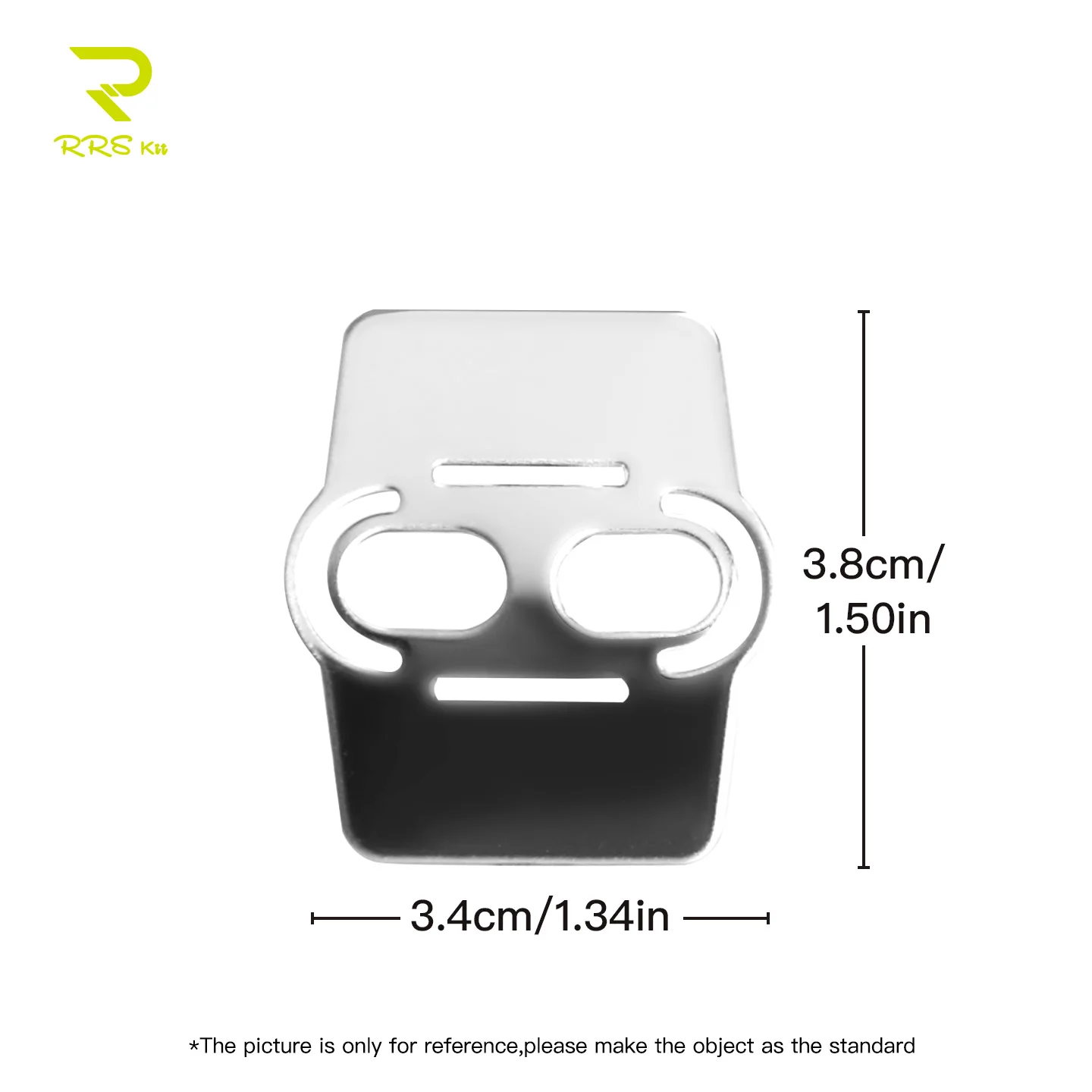 RRSkit Stainless Steel Mountain Bike Lock Shoe Pedal Cleats Pad Reinforcement For Shimano MTB Cleats Durable Cycling Accessories view 5
