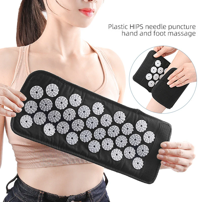 Acupuncture Massage Arm Band Sports Massage Acupuncture Yoga Strap Body Leg Pain Relief Massage Pad