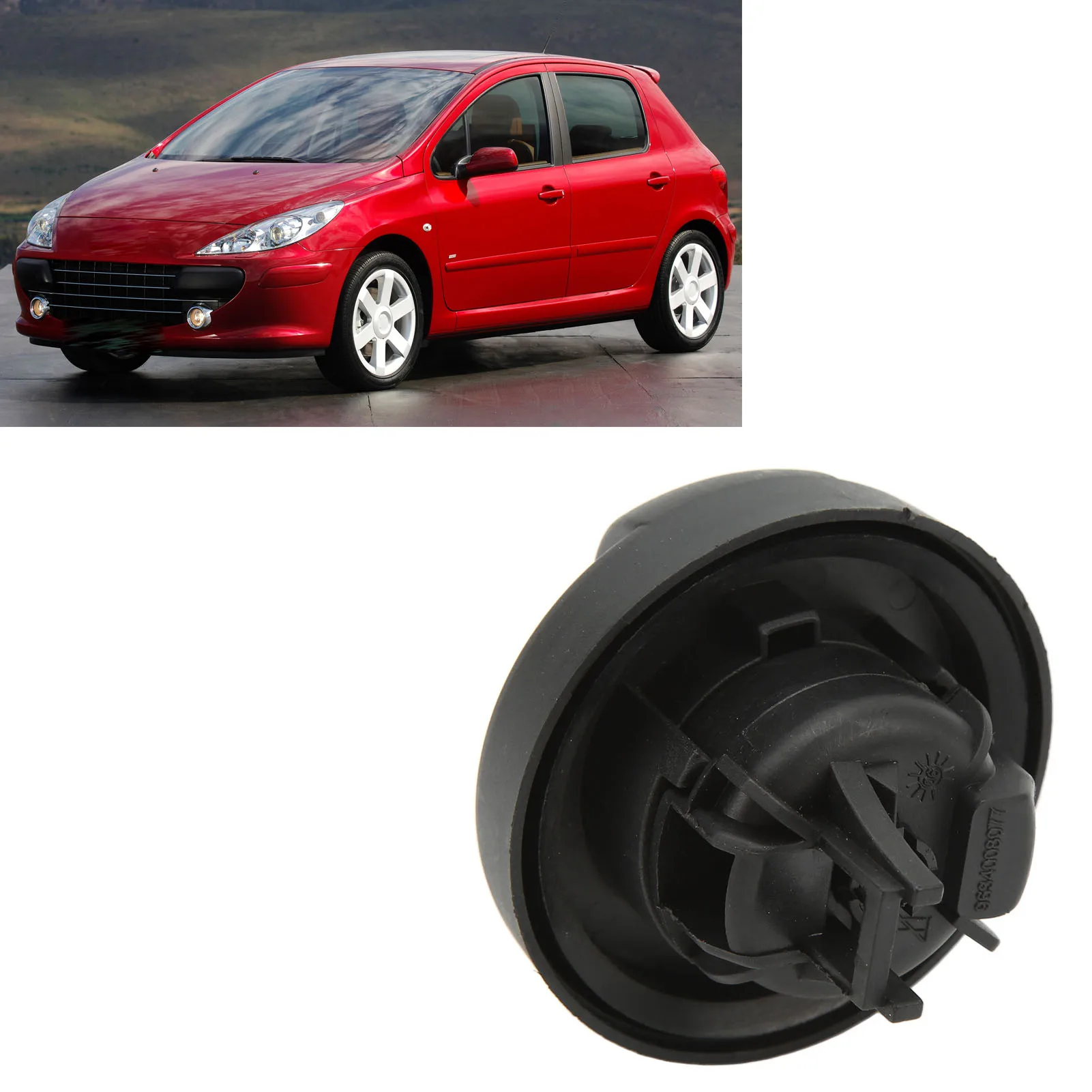 Fuel Tank Cap 1508G0 Fuel Filler Cover Replacement For Peugeot 208 2008 307 207 807