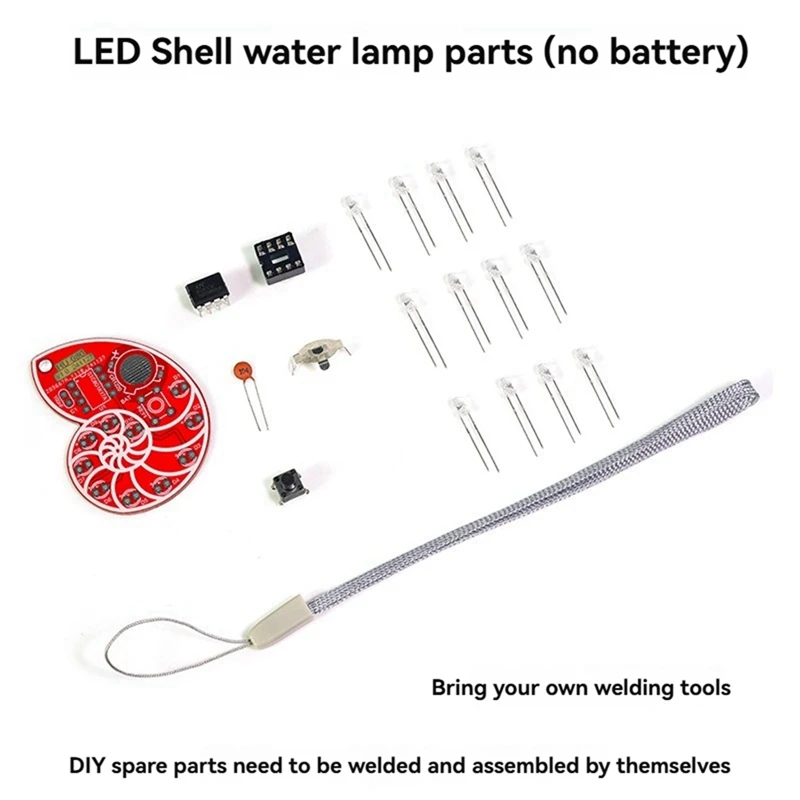 Светодиодные ходовые огни DIY Kit Светодиодные ходовые огни Электронный комплект DIY Светодиодный корпус Ходовые огни Комплект SMD SMT Электронный комплект