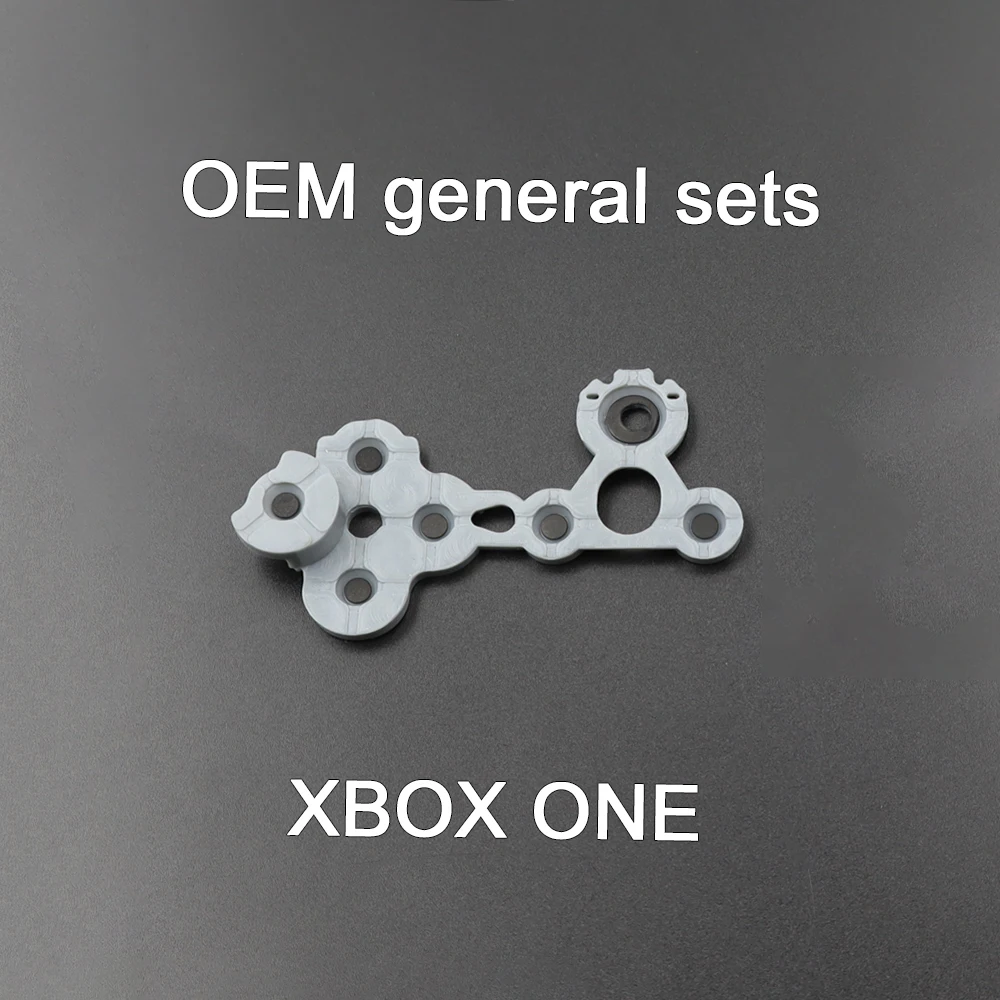 For Xbox One/One S Controller D-Pad Repair Kit - Metal Dome Sheet, Conductive Rubber Replacement Set view 2