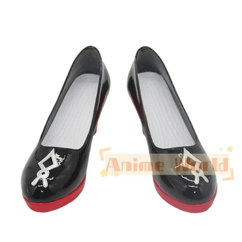 Advent EN Nerissa Ravencroft Cosplay Shoes Halloween Carnival Boots Custom Made
