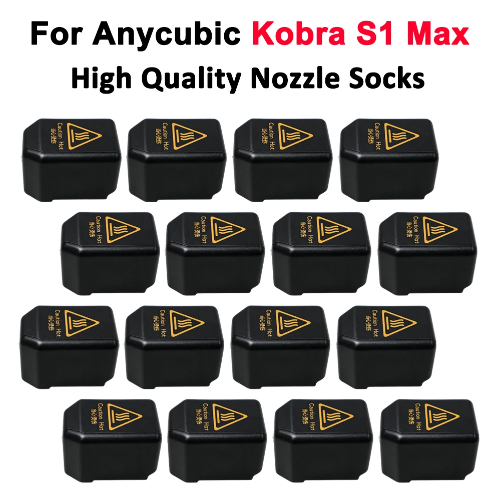 

For Anycubic Kobra S1 Max Nozzle Sock Printhead Protective Cover Hotend Silicone Sleeve Kobra s1 Max Combo Accesories