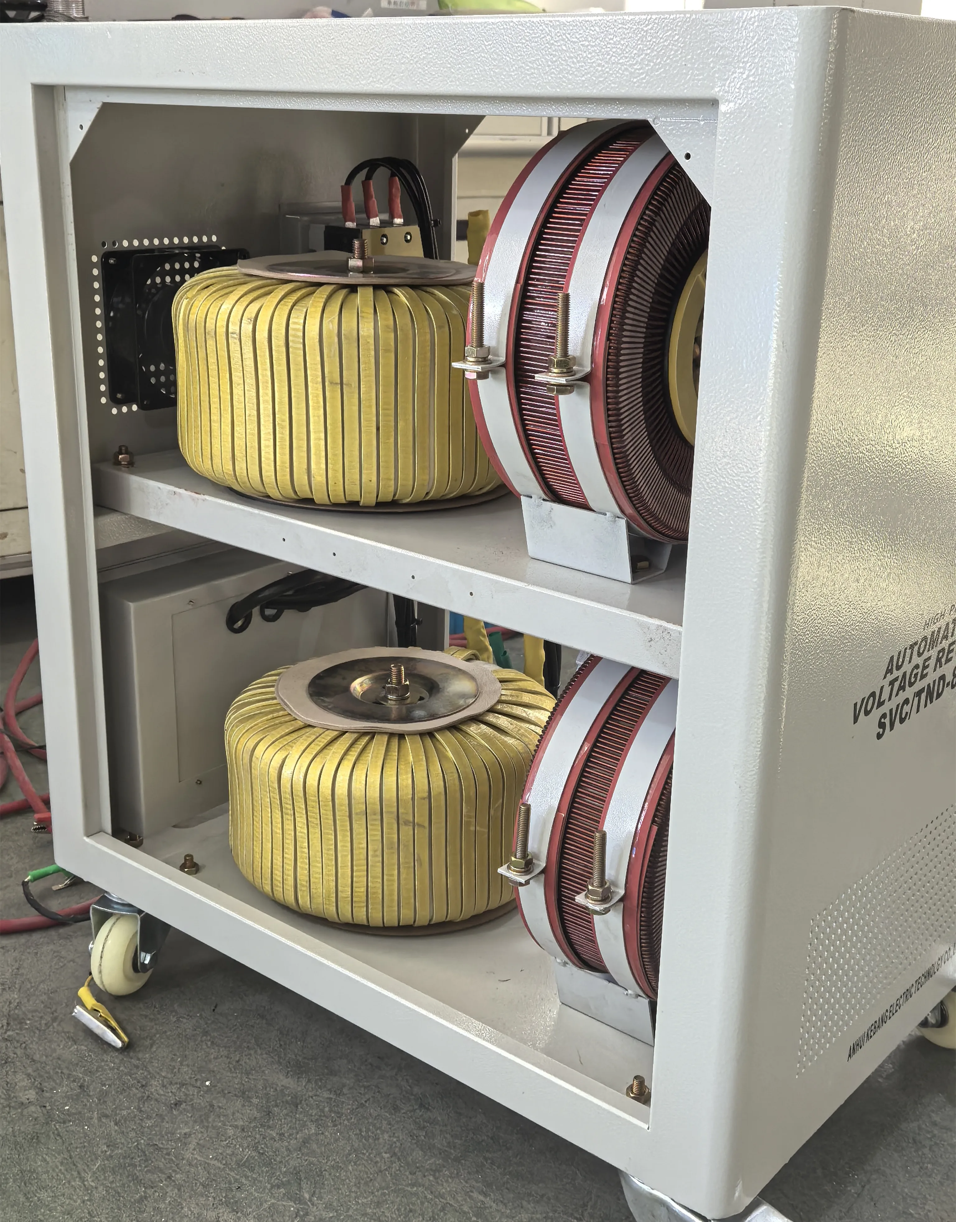 Single Phase Power Supply Voltage Stabilizer 80kva 60kva   220v Automatic Electric Voltage Stabilizer Regulator