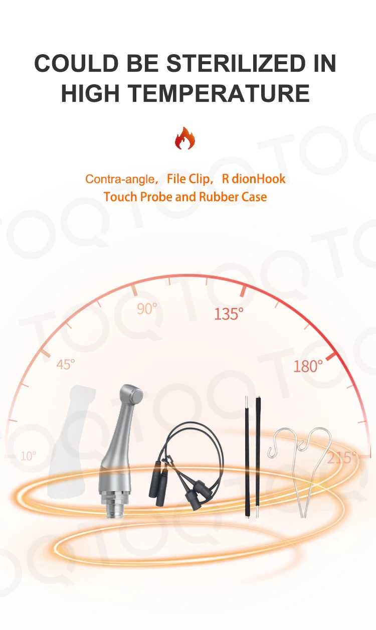 2 In 1 Dental Wireless Endo Motor Built In Apex Locator for Endodontic Rotary Root Canal Instrument Reciprocating 360° Adjustabl