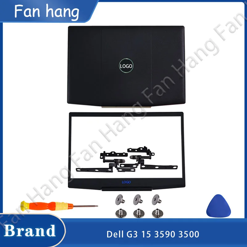 

New Laptop Cover For Dell G3 15 3590 3500 LCD Back Cover Front Bezel Palmrest Top Rear Lid Hinges Notebook Bottom Housing