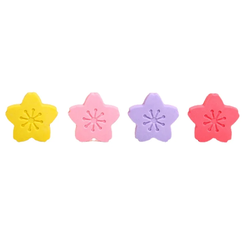 

Cherry blossom shape high value elementary school students creative cute children's pencil art correction eraser