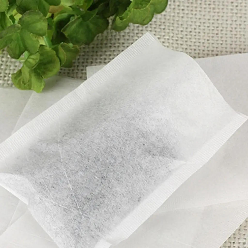 Seal Filter Paper Disposable Tea Bag String Loose Leaf Tea Filter Sachet for Herbal Tea Strainer Mug Office Camping Travel