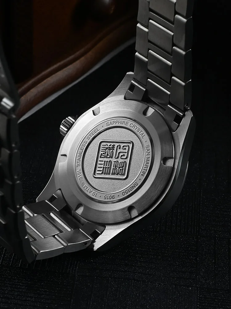 San Martin SN0150 39 mm herenh - Guilloché Dial Watch recensie en prijs