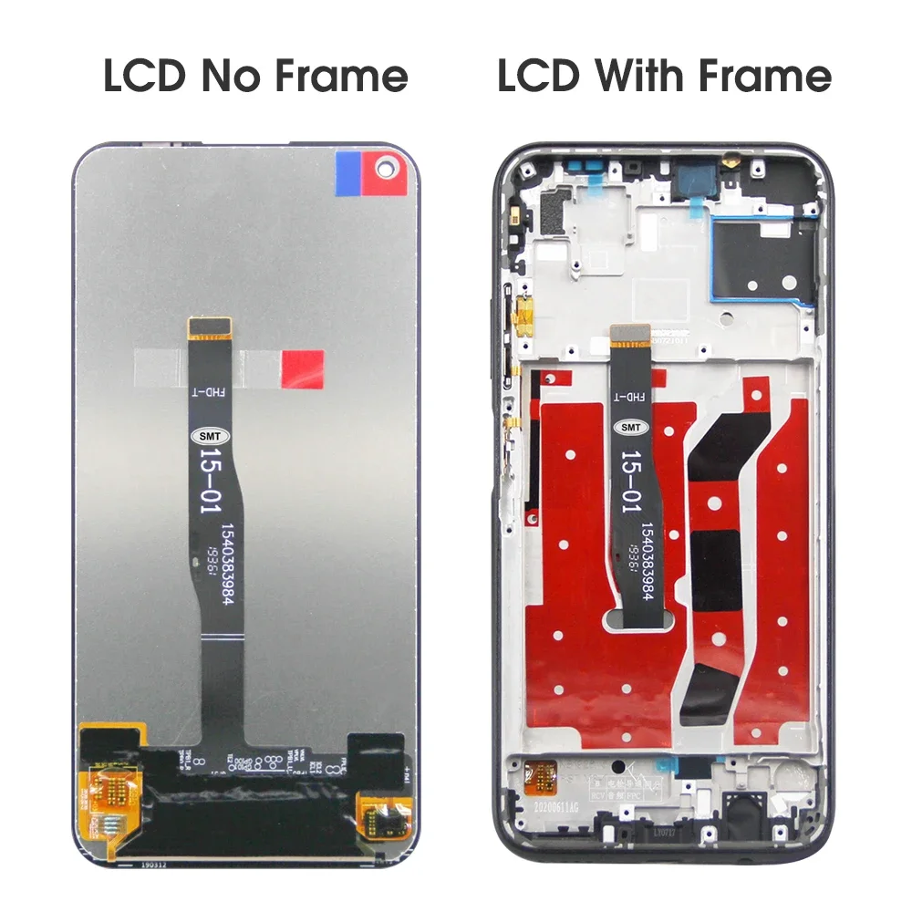 6.4\'\'For HUAWEI P40 Lite For  Nova 7i Nova 5i Nova 6 SE JNY-LX1 LCD Display Touch Screen Digitizer Assembly Replacement