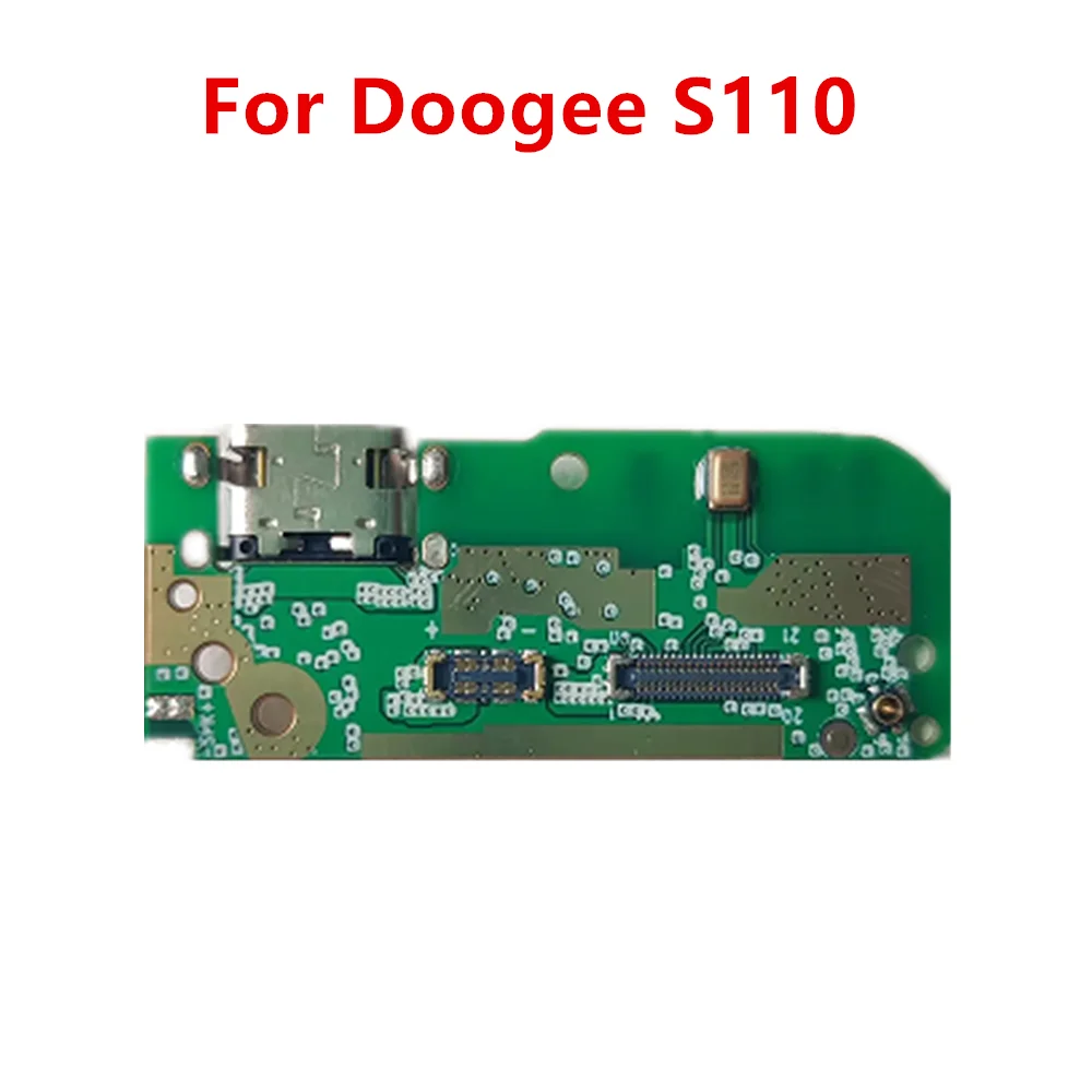 

Pop Original For Doogee S110 USB Board Charging Dock Plug With Mic Microphone FPC Repair Accessories Replacement