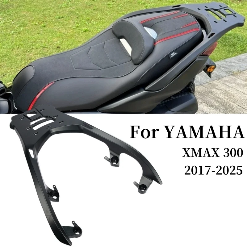 

For YAMAHA XMAX300 XMAX 300 Rear Luggage Storage Motorcycle Rack Tail Box Holder Bracket Aluminum Durable 2017-2025 Modified