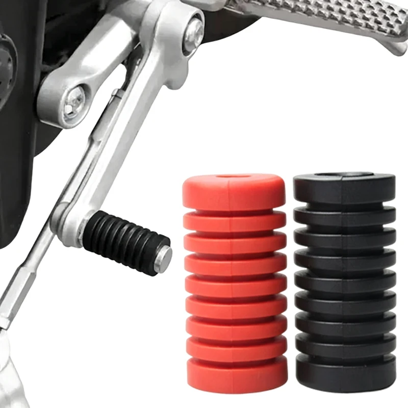 20pcs Motorcycle Gear Shift Rubber Sleeve Non Slip Shifter Lever Foot Pad Universal Motobike Foot Rests Modification Accessories