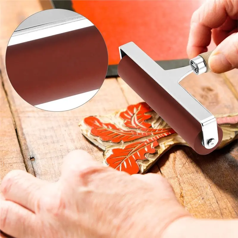 ABMR-Ink Roller Durometer Roller Sticker Burr Roller