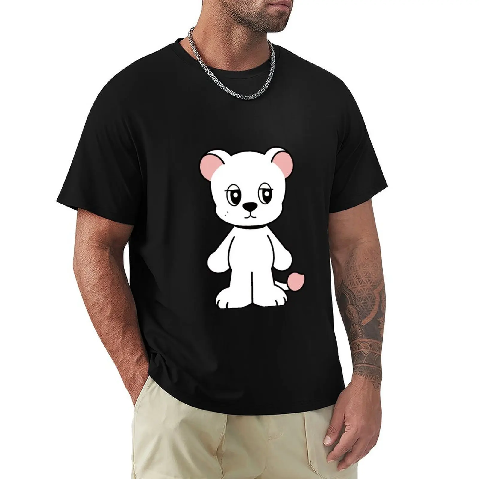 WOOKDONG standing lee dong wook T-Shirt t shirts for man pack white T-Shirt