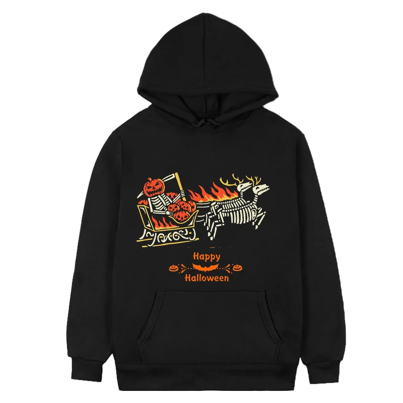 

Свитшот в стиле хип-хоп с рисунком тыквы на день рождества Y2k, спортивный костюм Haikyuu, мужская одежда