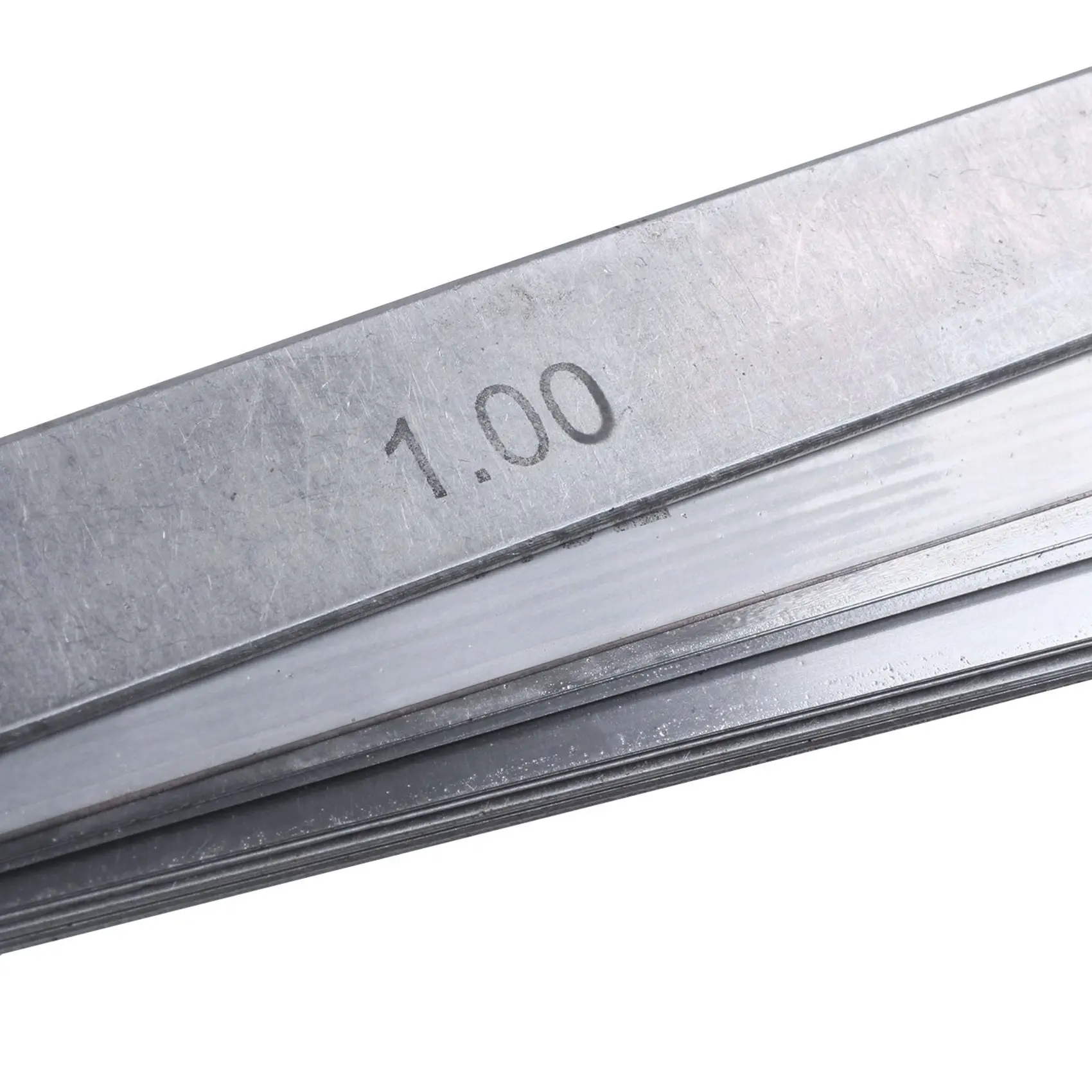 A34R 5 unidades 200 mm de comprimento 17 folhas 0,02 mm-1,0 mm espaço grosso medida medidor de folga