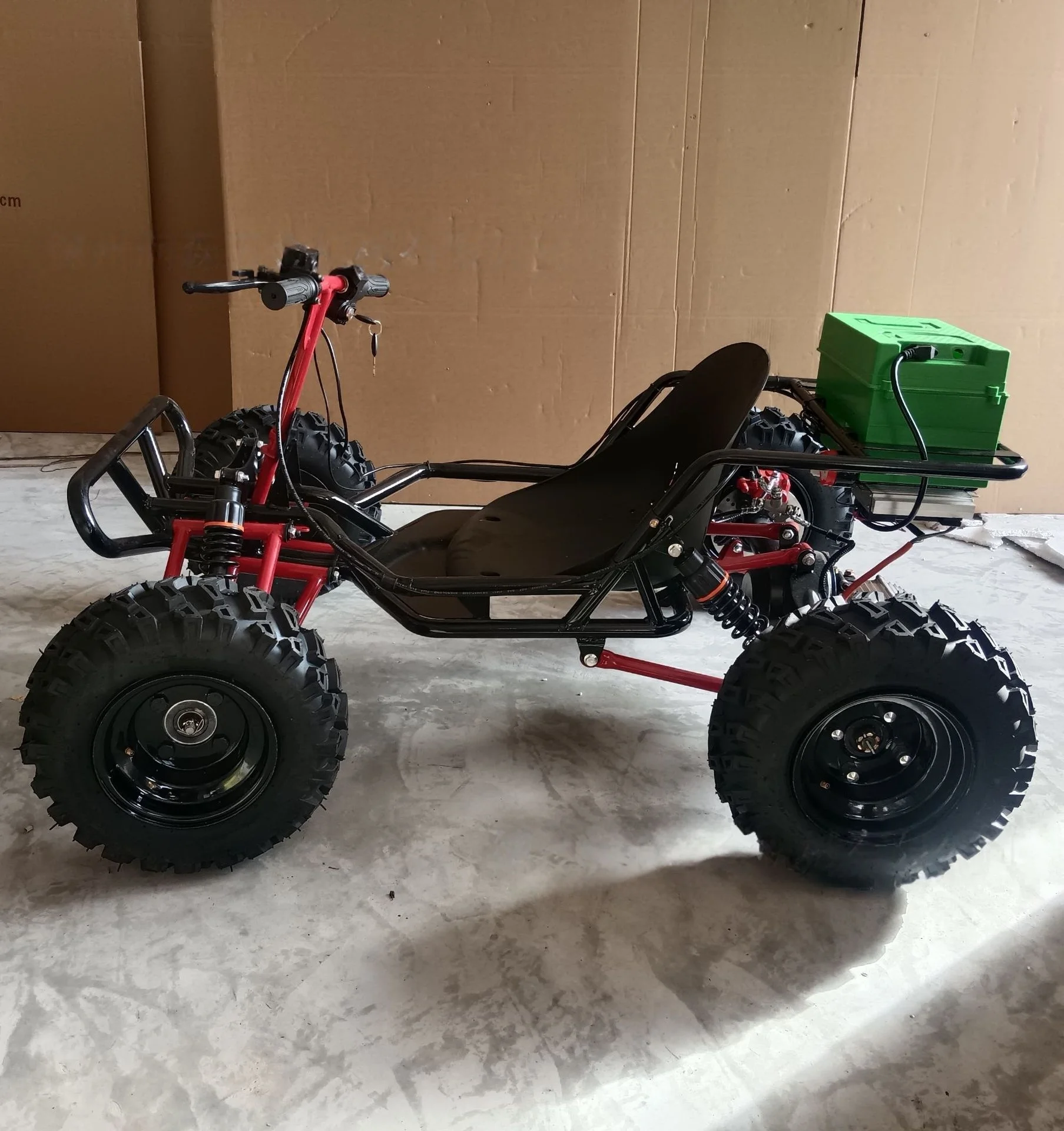4 Stroke Gas Cross Buggy Pedal Go Kart, Balanced Power Component 34-45MPH For Mountain Sand Outdoor Racing - view 3
