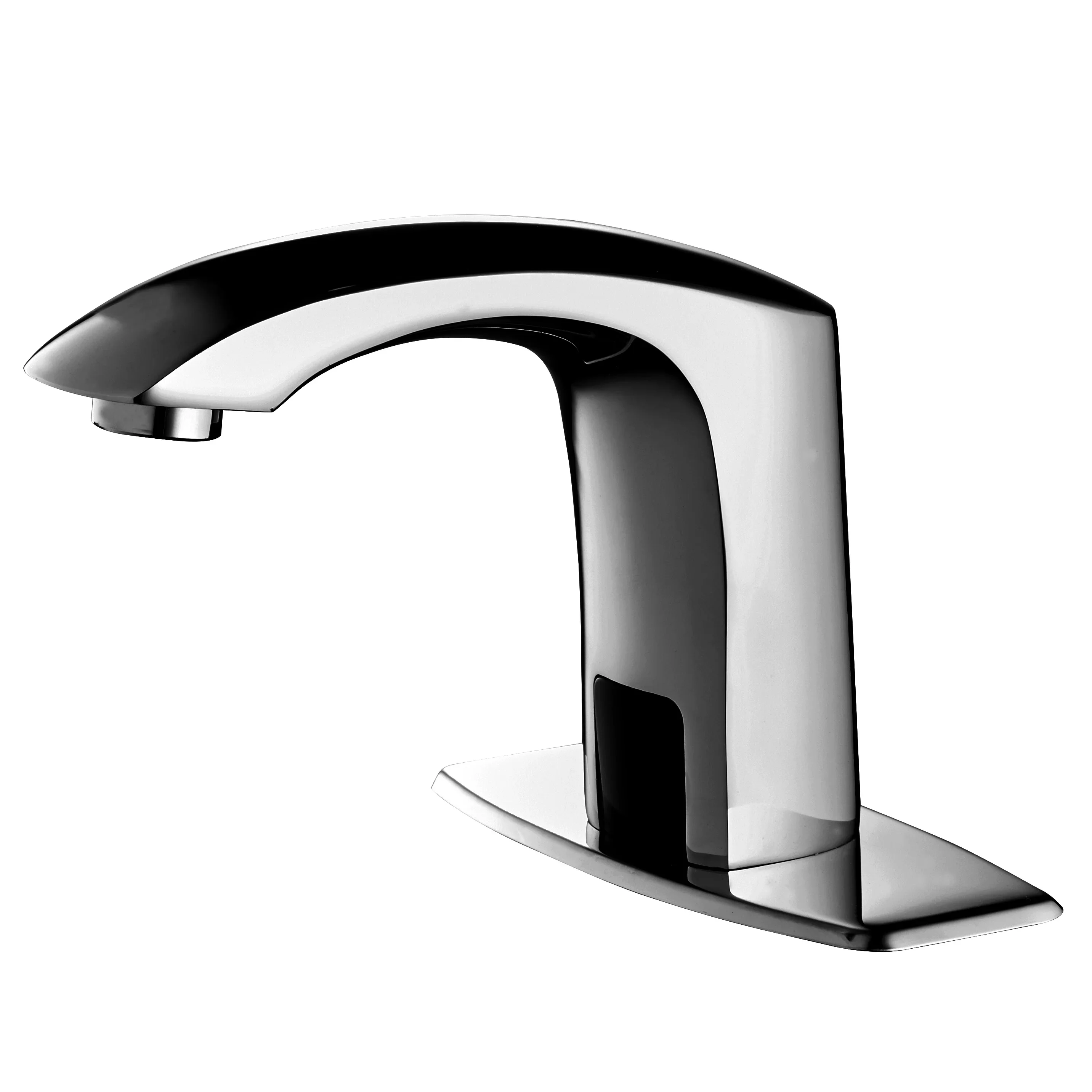 

Free Shipping Solid Brass Bathroom Touchless Faucet Automatic Motion Sensor Cold and Hot Water Mixer